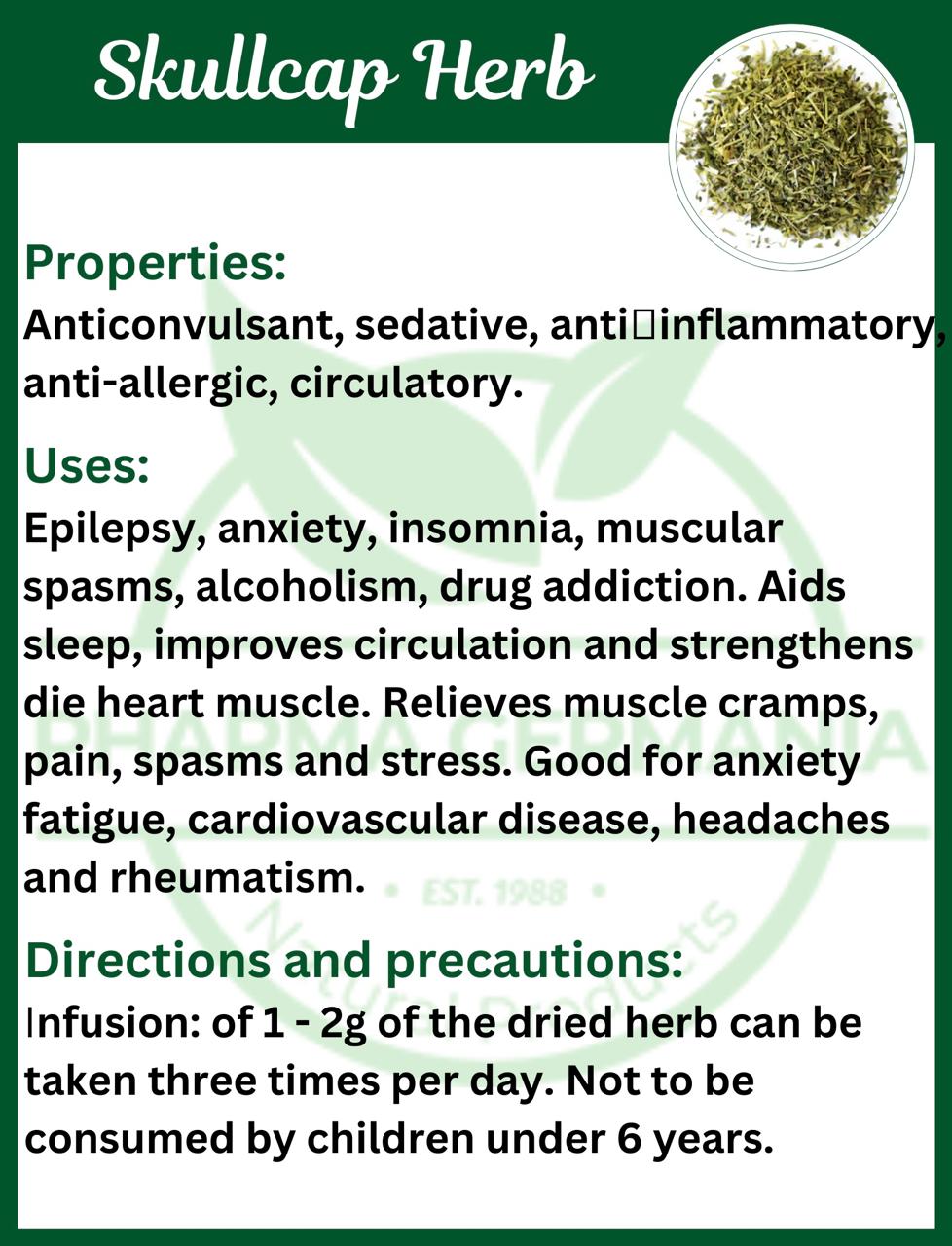 Scullcap 75g - Image 3